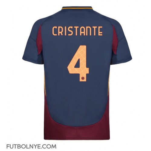 Camiseta AS Roma Bryan Cristante #4 Tercera Equipación 2024-25 manga corta